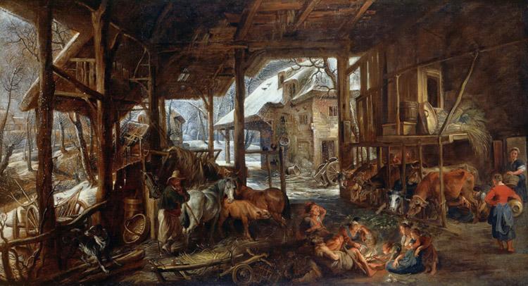 Peter Paul Rubens Winter (mk25) Sweden oil painting art